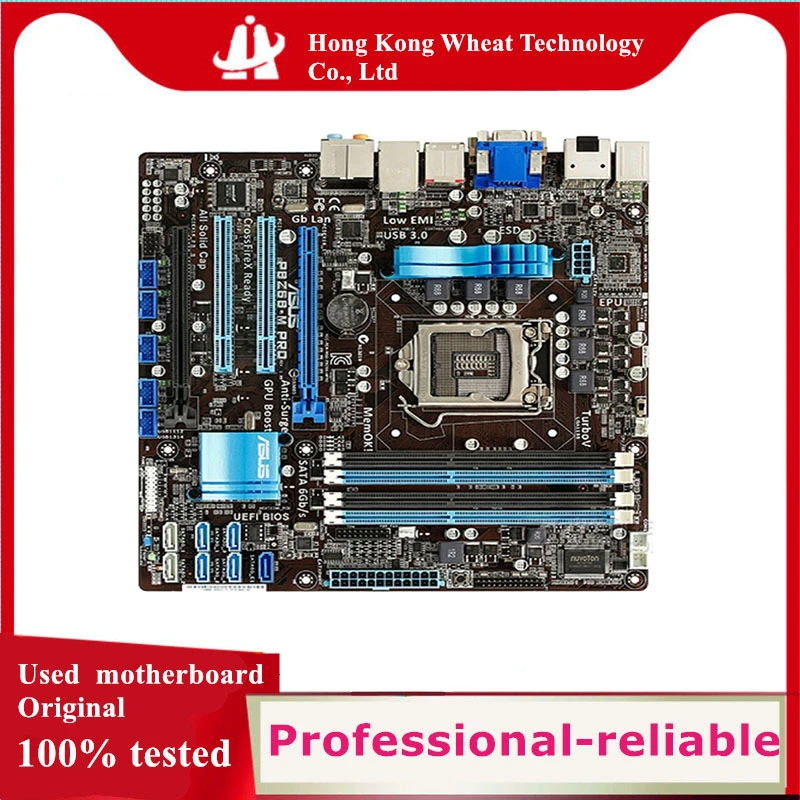 For ASUS P8Z68 M PRO Original Used Desktop Motherboard Z68 Socket LGA 1155  DDR3|Motherboards| - AliExpress