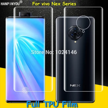 

Front/Back Full Cover Clear Soft TPU Protective Film Screen Protector For vivo NEX 3 3s 5G Dual Display A S (Not Tempered Glass)