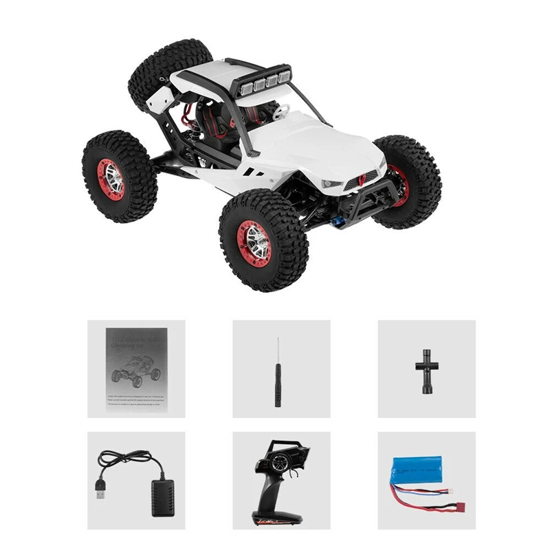 Wltoys Xk 12429 Rc автомобиль рок Внедорожный гоночный автомобиль 40 км/ч 4Wd для дошкольного образования 2,4 ГГц 4Wd высокая скорость 1:12 радио дистанционное управление
