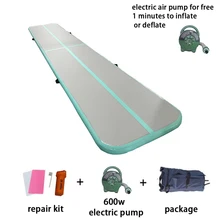 3 м надувная игрушка воздушный трек для профессиональных спортзалов, коврик для занятий йогой, дома Применение гимнастика Airtrack коврики Фитнес оборудование