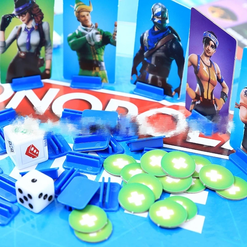  Hasbro Gaming English Board Game Strategy Monopoly Fortnite Table Card Toys