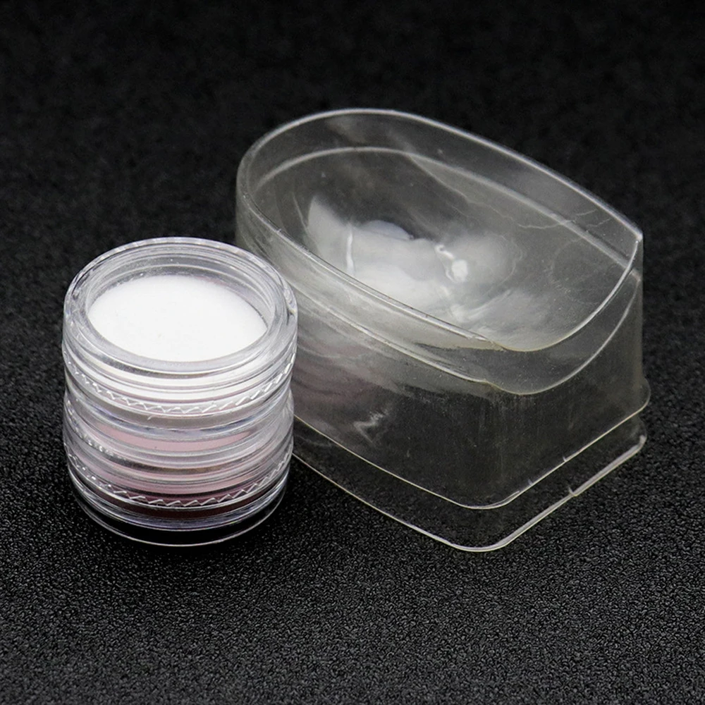10 Pcs Nail Dipping Powder Box French Tip Tray Nail Smile Line Mold Dip Container DIY Art Supplies Manicure Accessorie nail powder