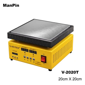 

20X20cm Heating Plate Station Electronics PCB BGA Reballing LCD Separator Machine Mobile Phone Tablets Screen Fix Pre-Soldering