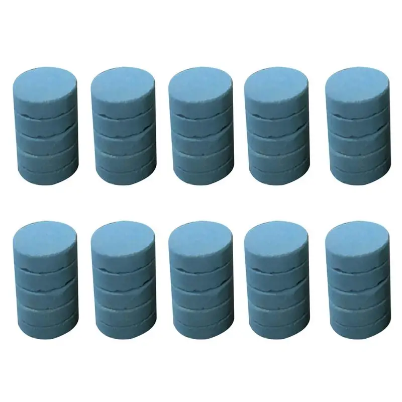 10Pcs Creative Colorful Smoke Pills Portable Smoke Cake Smoke Effect Show Round Bomb Stage Photography Props Aid Toy (Blue) miniature duck figurines Figurines & Miniatures