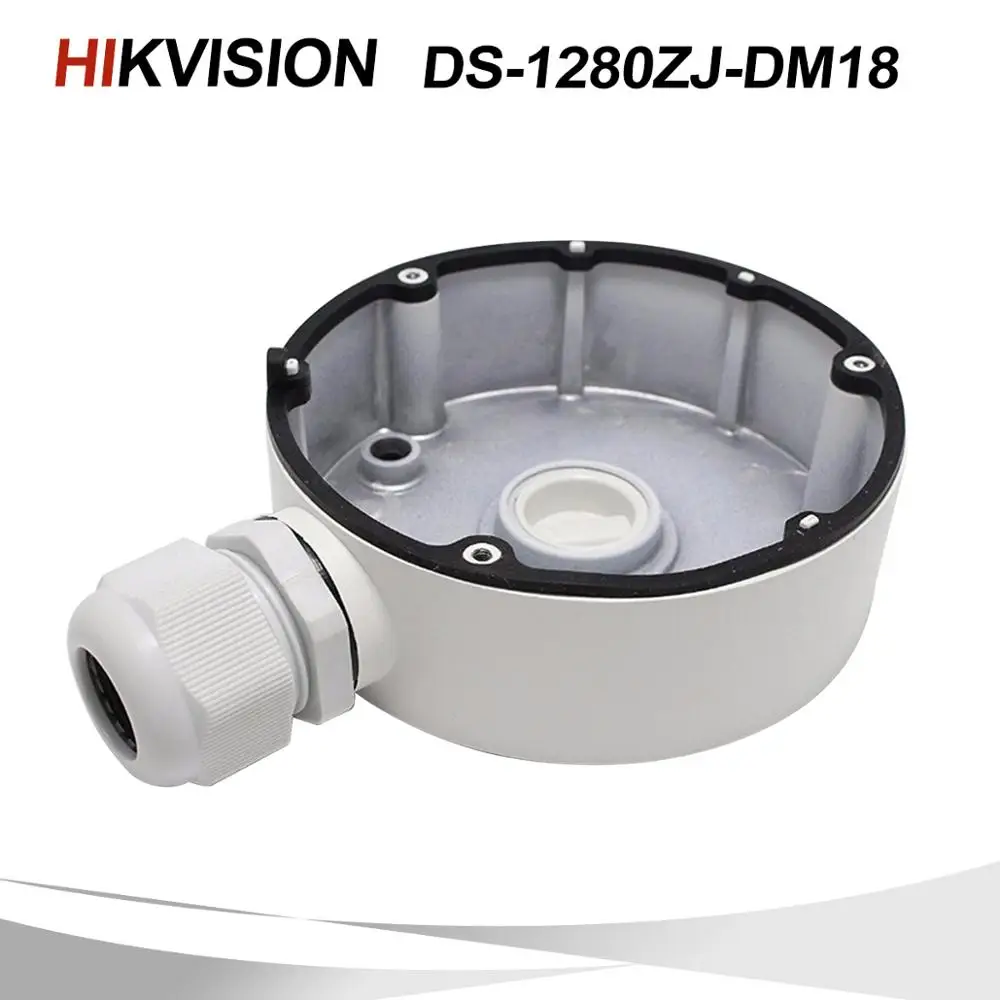 Suporte de Caixa de Junção Ds-1280zj-dm18 Indoor Celling Monte para Ds-2cd1121-i Ds-2cd21series e Ds-2cd31series