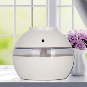 

Air Aroma Humidifier LED Lights Aromatherapy Essential Oil Diffuser USB Ultrasonic Two Button Large Capacity Humidifier
