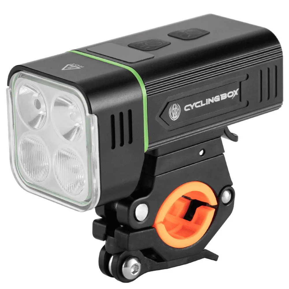 

5200Mah Bike Light Bicycle Lighting 2000 Lumen Flashlight Usb Light Bike Front Flashlight For Bicycle Lights Bike Accessories