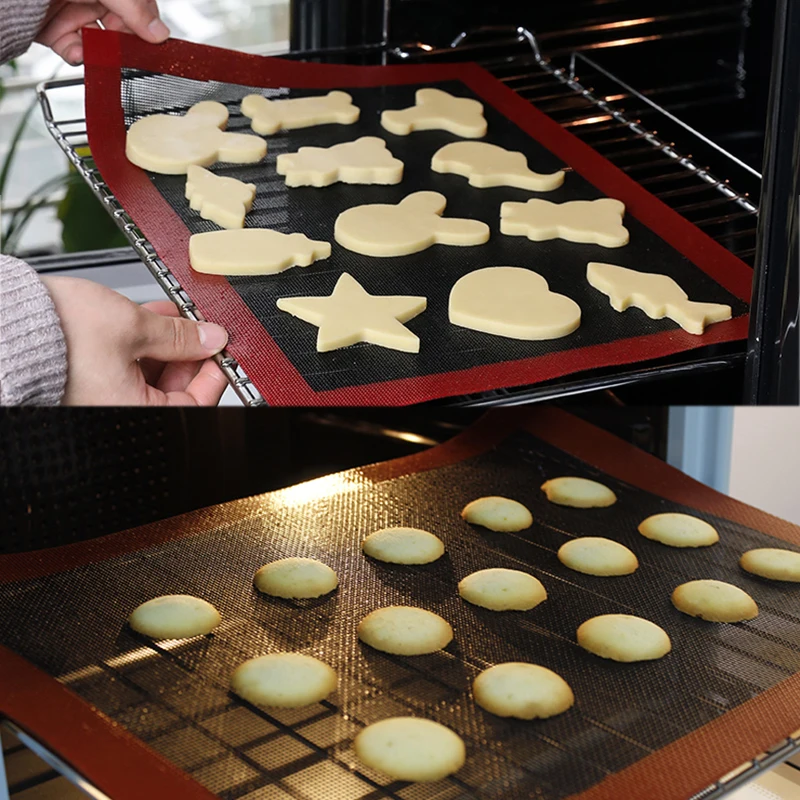 Perforated Silicone Baking Mat Non-Stick Oven Sheet Liner Bakery Tool For Cookie /Bread/ Macaroon Kitchen Bakeware Accessories