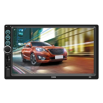

Universal 2 Din Car Multimedia Player Autoradio Stereo 7 Inch Press Screen Video Mp5 Player Auto Radio Bluetooth Tf Usb Fm,X6