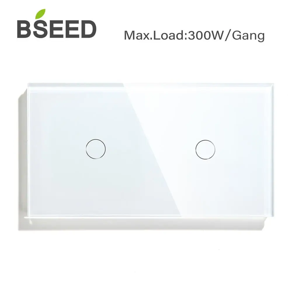 Bseed стандарта ЕС США Великобритании 2 местный 1 позиционный настенный сенсорный