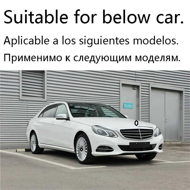 Automovil хром авто модифицированный интерьер яркие блестки Чехлы для автомобиля Стайлинг украшения 13 14 15 16 для Mercedes Benz E класс