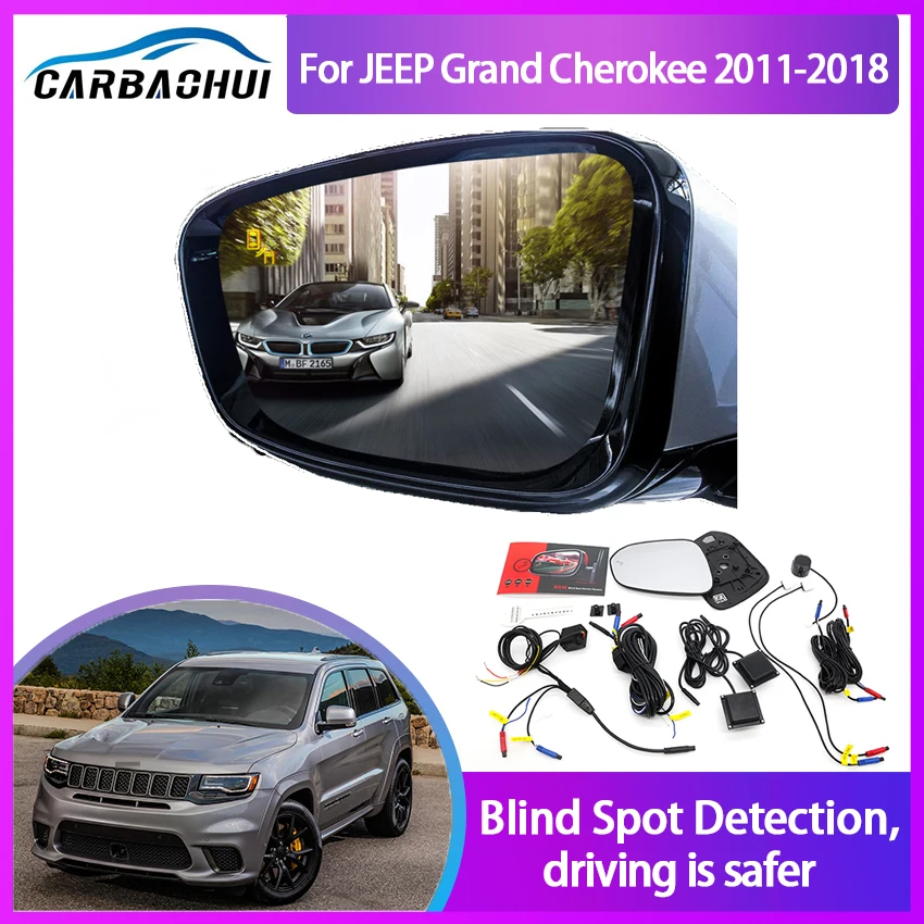 

Car Blind Spot Mirror Radar Detection System for JEEP Grand Cherokee 2011-2018 BSD BSA BSM Microwave Monitor Radar Detectors