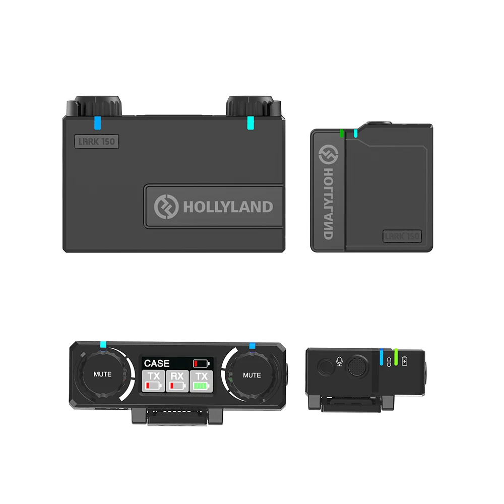 その他 HOLLYLAND LARK150 Duo Amazon.com: Hollyland LARK MAX Duo Wireless Mic System with