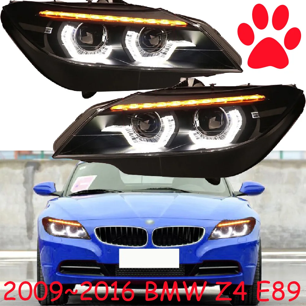 

SONAR 2009~2016y car bupmer head light for BNW Z4 headlight E89 car accessories LED DRL HID xenon fog for E89 Z4 headlamp