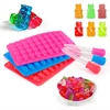 20 /50 Cavity Silicone Gummy Snake Worms Bear Chocolate Mold Sugar Candy Jelly Molds Ice Tube Tray Mold Baking Cake Tools ► Photo 3/6