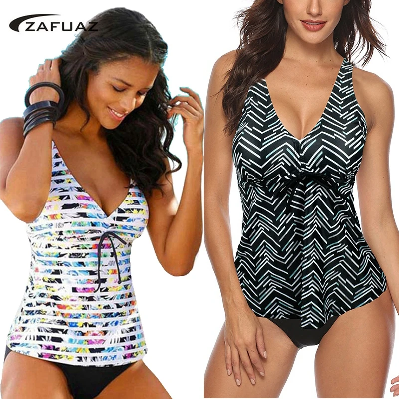 Billiant Womens One Piece Swimsuits Tie Knot Front High Waisted Tummy Control Bathing Suits