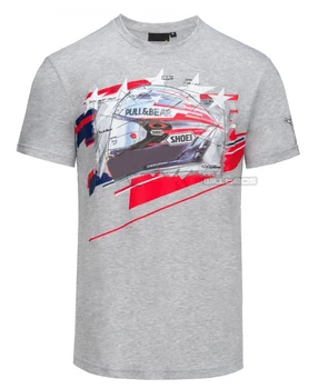 

Free shipping 2020 Motorcycle Special Edition Helmet Style T-shirt Motocross Motorbike MM93 Top Racing Jersey Grey