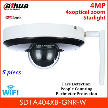 

Dahua 4MP PTZ Camera Wifi Camera 4x Optical Zoom Starlight IR PTZ AI Network Camera STARVIS CMOS Support Face Detection
