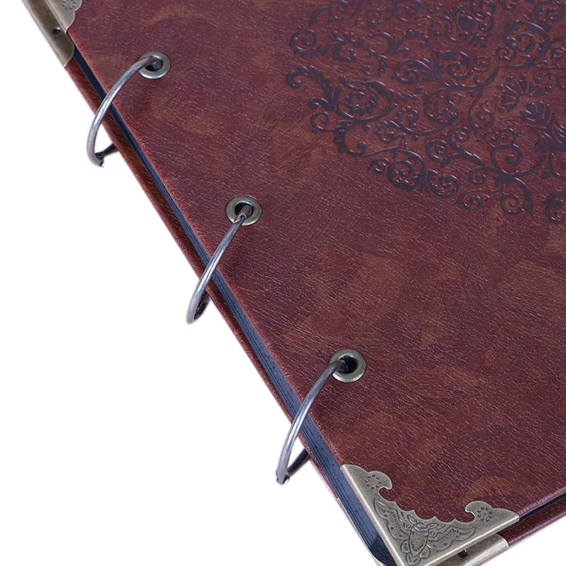 16 дюймов DIY Свадебная Гостевая книга В Форме Сердца Кожаный чехол скрапбук DIY Фотоальбом для детской свадьбы