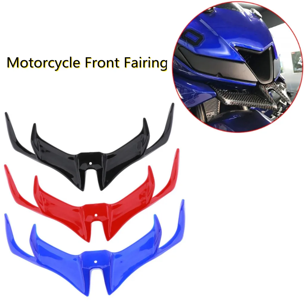 ABS Fairing Aerodynamic Winglets Racing Spoiler for YAMAHA YZF R15 V3.0 2017-20 Motorcycle Front Lower Cover Protection | Автомобили и