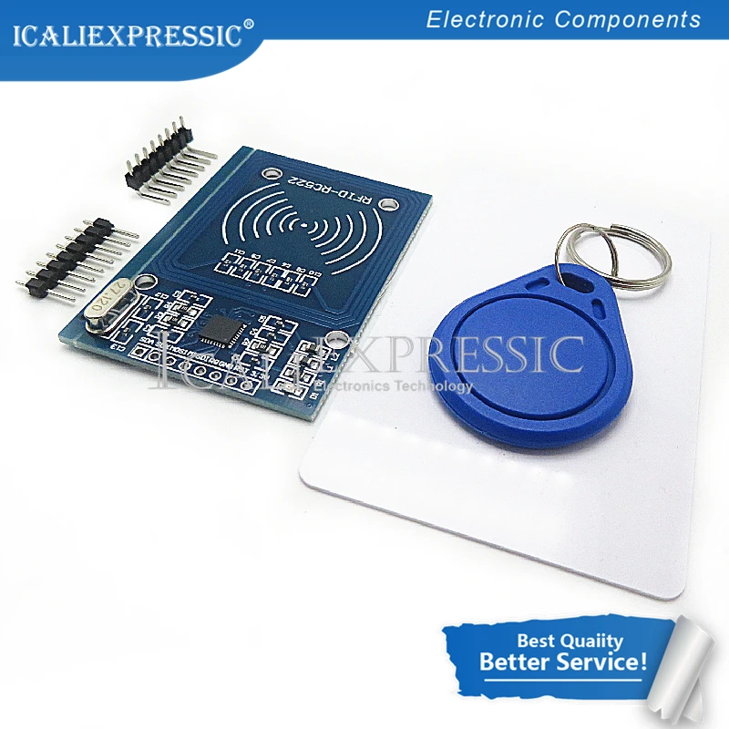 1 шт. MFRC-522 RC522 RFID микросхемой чипом микропроцессорные карты датчик для передачи S50