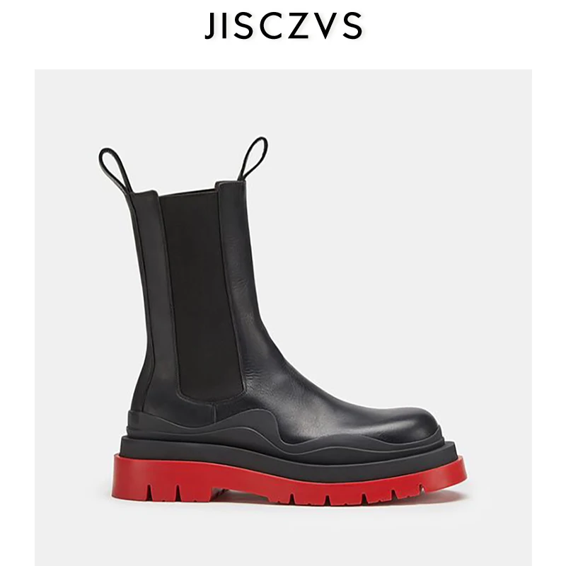 Chelsea botas de Mujer plataforma plana banda elástica botines de Mujer de Otoño de 2020/invierno botas Zapatillas Mujer