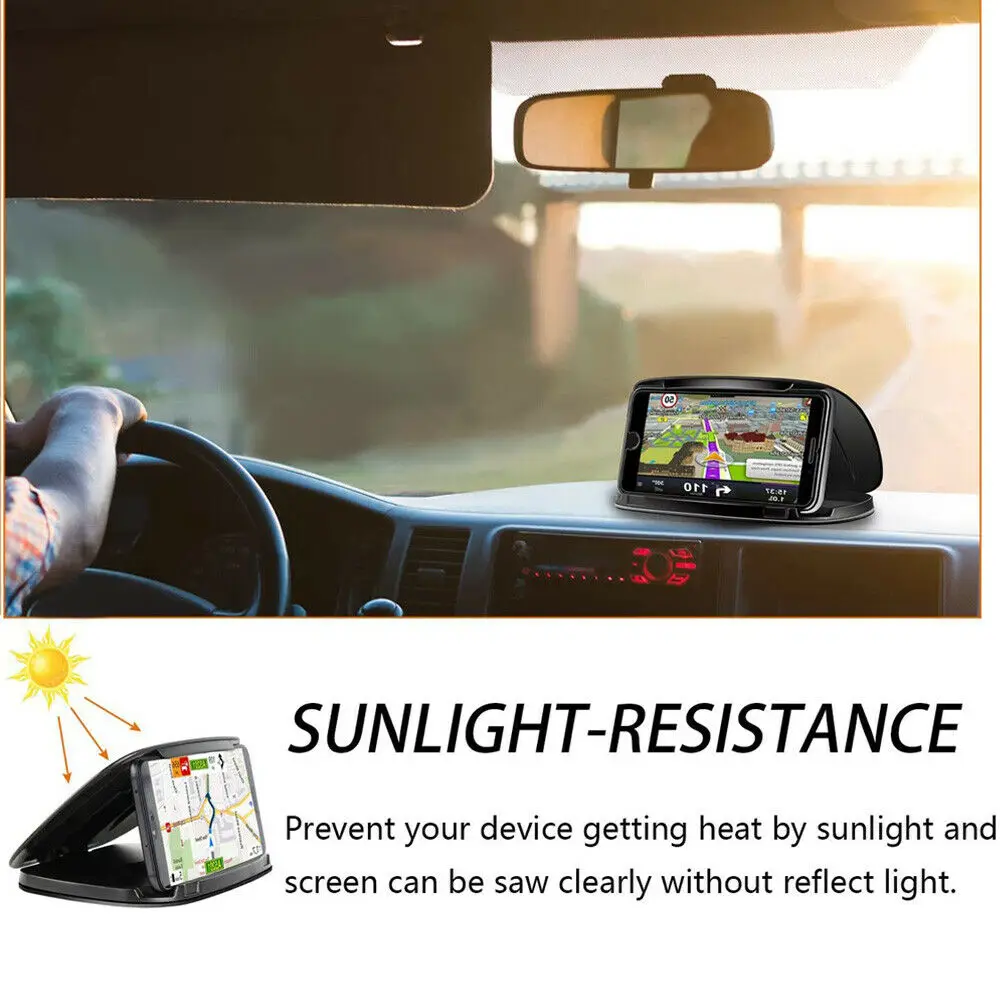 Universal Autotelefon halter Ständer Armaturen brett Auto Clip Mount GPS Handy Handy Unterstützung in Auto Halterung für iPhone Samsung Xiaomi – Detail 7