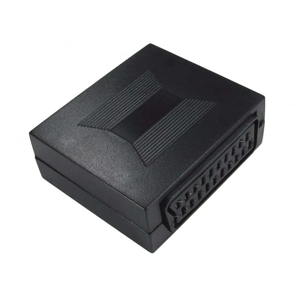 Изысканно разработанный прочный 21 Pin Scart соединительный кабель свинцовый Joiner соединитель Адаптер Женский в гнездо