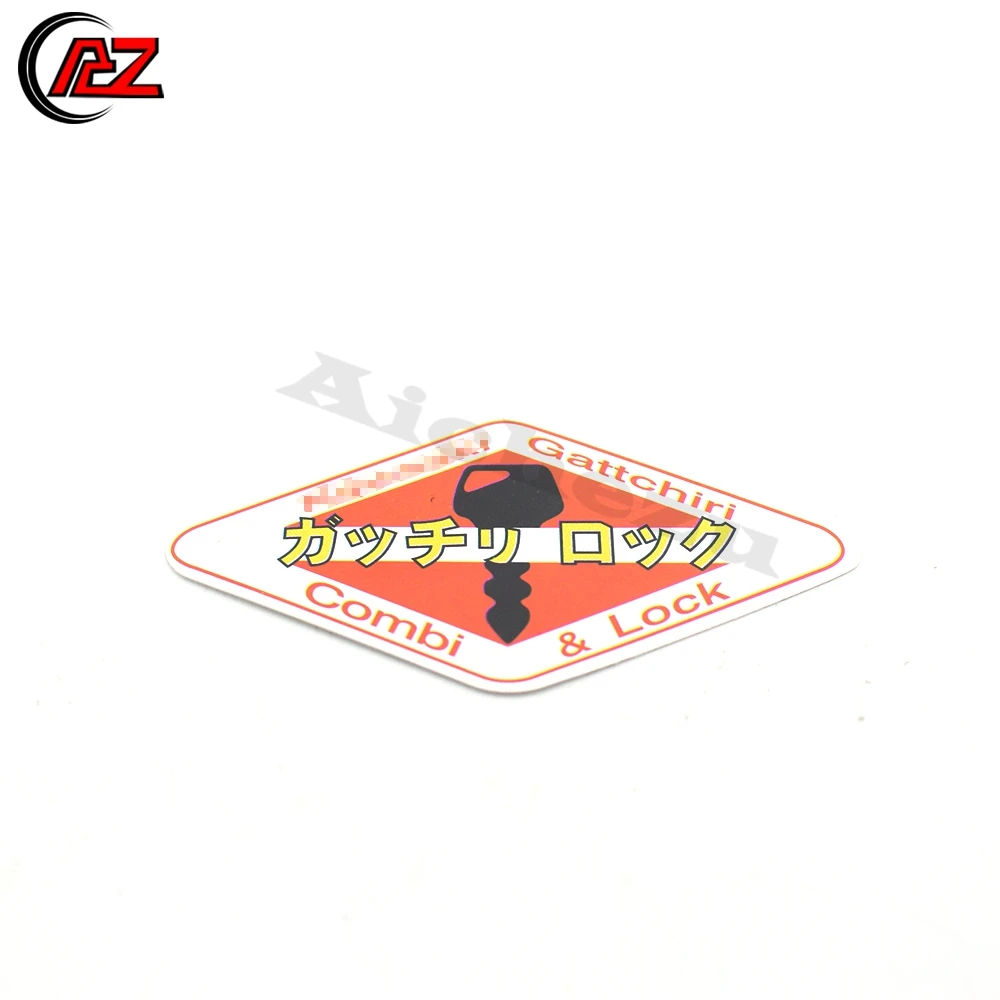 ACZ мотоциклетные наклейки Предупреждение ющий знак наклейка топливный бак крышка ключ Знак Логотип Наклейка для Yamaha Suzuki Honda Kawasaki