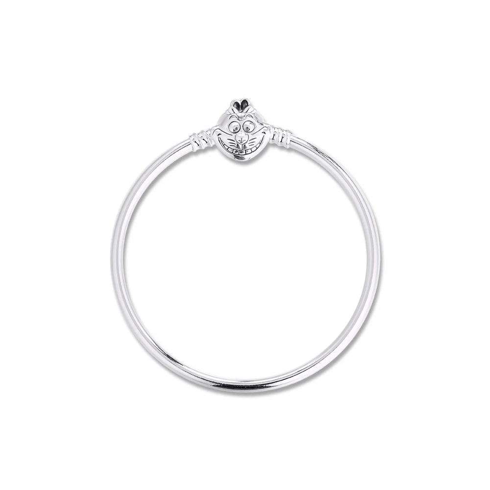 

Браслет из серебра Кот из "Алисы" пробы, с застежкой, весна 925