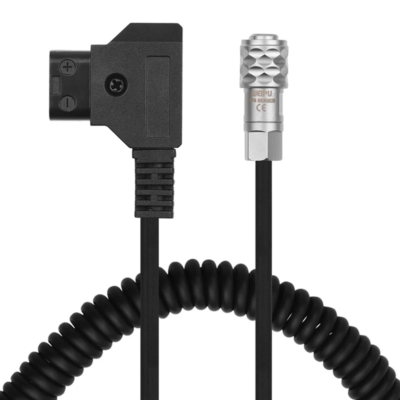 D-Tap To BMPCC 4K 2 Pin Locking Power Cable For Blackmagic Pocket Cinema Camera Sony V Mount Battery | Электроника