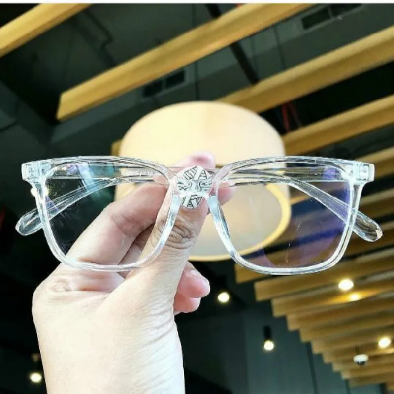 

Transparent Women Glasses Frame Men 2019 Eyeglasses Frame Vintage Square Clear Lens Glasses Optical Spectacle Frame
