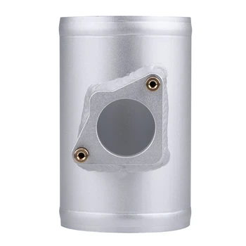 

Silver Air Flow Sensor Adapter Intake Meter Mount Base Fuel efficient high temperature for Toyota Mazda 3 6 Subaru Suzuki 75mm