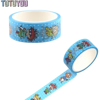 

PC515 Wholesale 20pcs/lot Cute Cartoon Washi Tape DIY Scrapbooking Label Masking Tape Student Stationery Gift