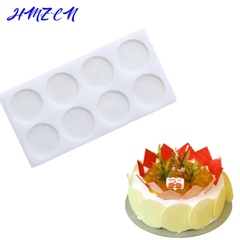 

Round Shaped Silicone Cake Mold Cake Decoration Fondant Chocolate Cake Mold 3D Food Grade Silicone Mold Baking Tools Resin Mold