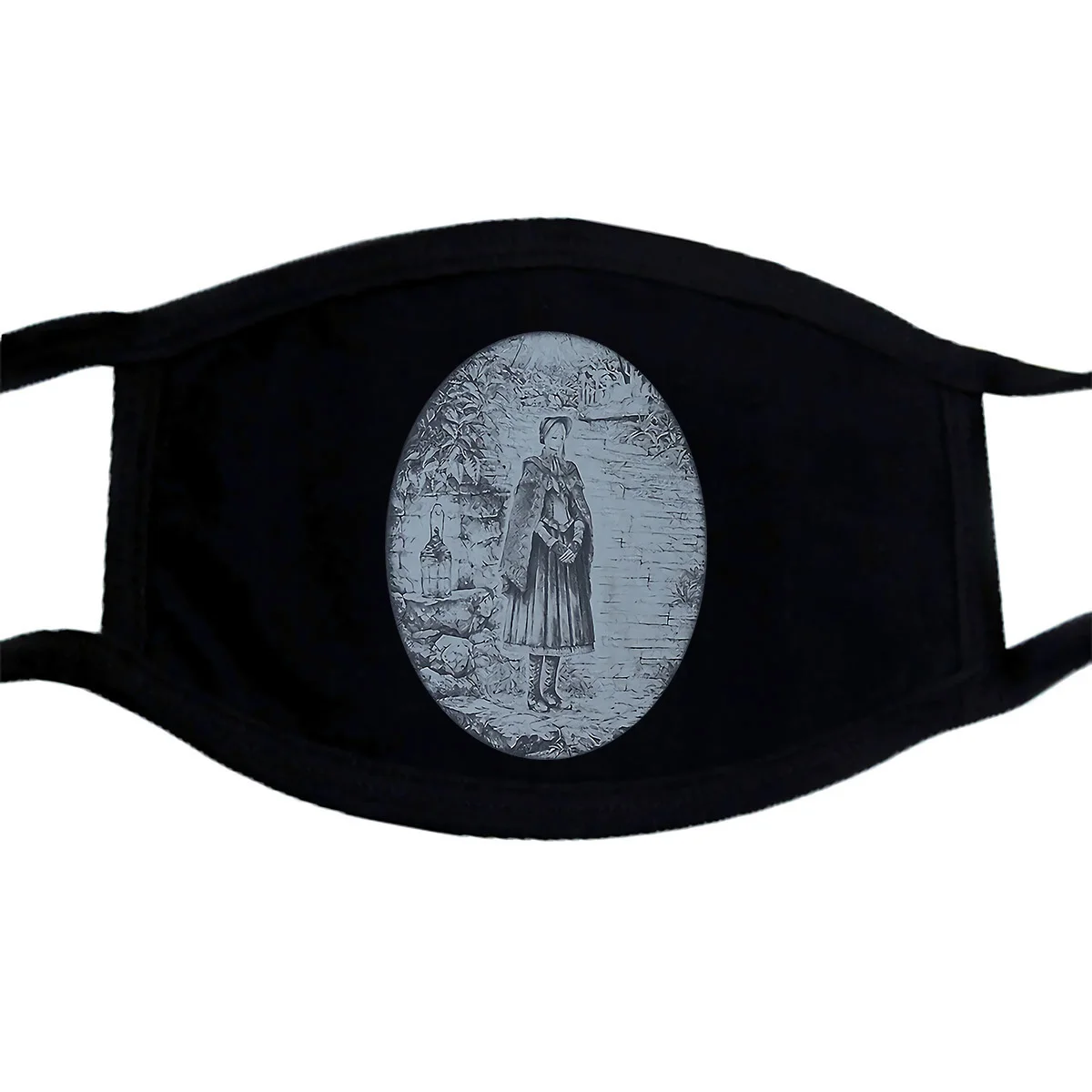 Mamegyorai фонарь через кровь кукольная маска Черный Sz M PM2.5 | Аксессуары для одежды