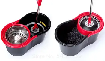 

Lazy mop home hand-free washing rotary universal wet and dry mop automatic drowning mop bucket mopping artifact
