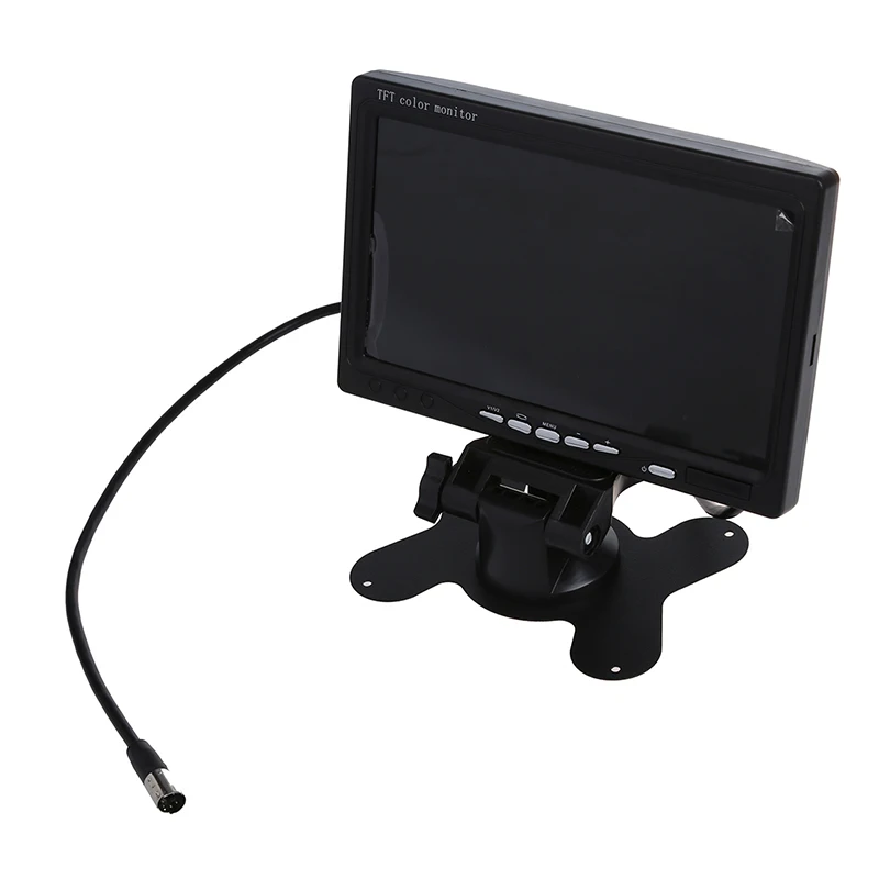 " автомобильный цветной дисплей TFT для VCD DVD gps камера заднего вида+ пульт дистанционного управления