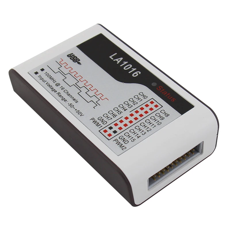 LA1016 Kingst USB логический анализатор 16 каналов 100M Частота дискретизации 10G глубина MCU