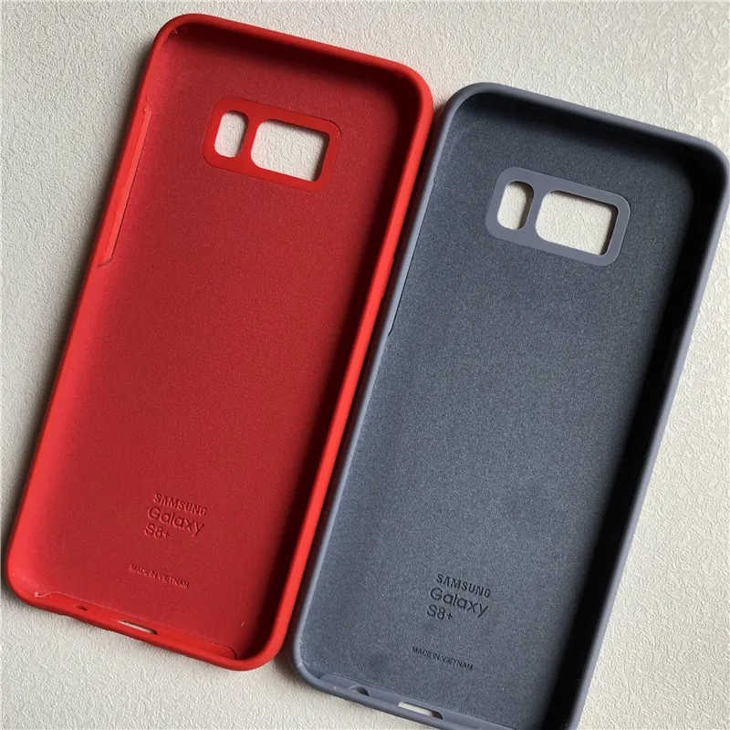 Чехол для samsung Galaxy s8 s8plus, закрытый силиконовый чехол, мягкий сенсорный, полный защитный чехол для Galaxy s8/8+ с коробкой