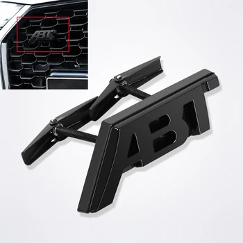 

Black ABT Sticker ABT Grills Sticker For Audi VW Volkswagen Car Styling Auto Tuning Front Racing Grille Sticker Decals ABT Logo