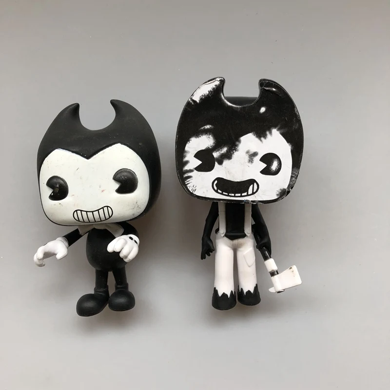 Оригинальные игры Funko pop Secondhand: Bendy and Ink-Sammy Виниловая фигурка Коллекционная модель свободная игрушка без коробки