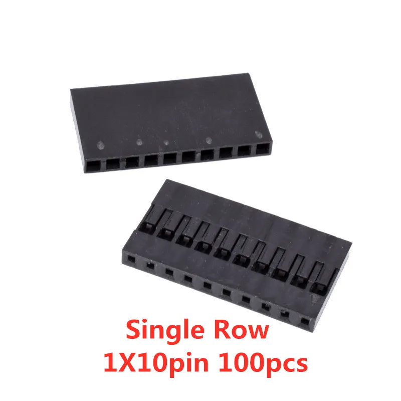 サーバント#　コングラ　PR-Di051P 2枚セット 100pcs Dupont Plastic Shell 2.54mm Single /Double Row Dupont