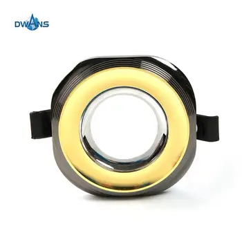 

Two-color Electroplating Aluminum Downlight with LED bulbs For Home Decor