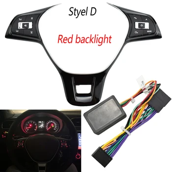 

Multifunction Steering Wheel Switch Button For V W Golf 4 5 6 7 Passat b5 b6 tiguan tiguanL T ouareg car accessories