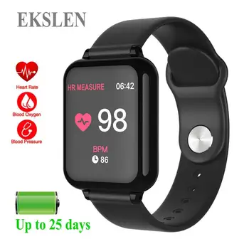 

EKSLEN B57 smart watch IP67 waterproof smartwatch heart rate monitor multiple sport model fitness tracker man women wearable