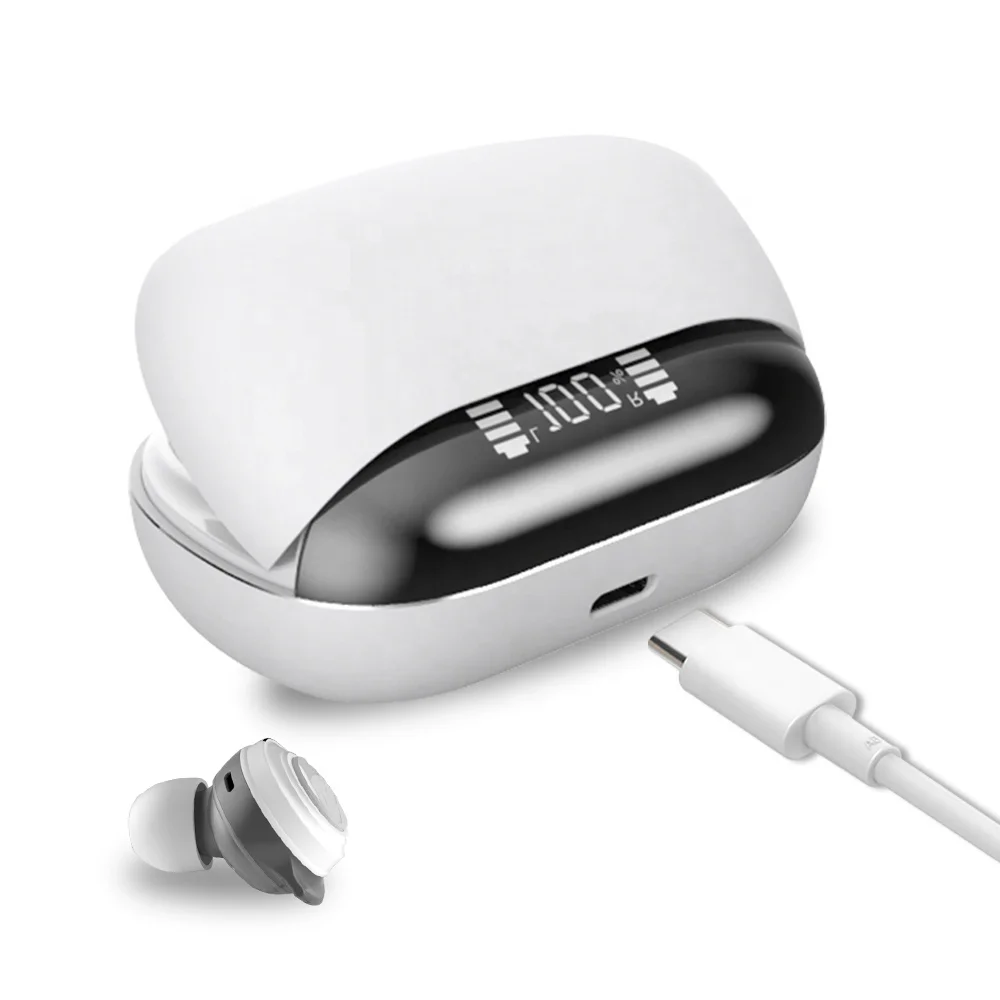 X9 TWS Wireless Bluetooth Earphone Stereo Dual Mic Waterproof Noise Cancelling Earphones LED Display with Charge Box for iphone
