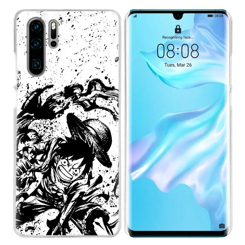 06 Одна деталь Луффи дьявола случай для huawei P20 P Smart Z плюс Nova 5 5i P30 P10 P9 P8 Коврики 10 20 30 Lite рro жесткий чехол для телефона pc - Цвет: 06