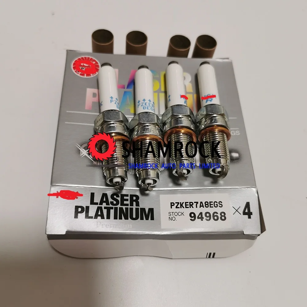 Оригинальная Лазерная двойная платиновая Свеча зажигания PZKER7A8EGS 94968 для Aaudi A1 3 Q3 Sseat Ibiza Leon SCST Sskoda Fabia VVW Golf polo UP