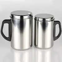 350/500ml Double Wall Insulated Cup Stainless Steel Thermo Mug Vacuum Flask Coffee Tea Mug Bottles Water Bottle 1